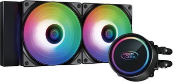 Жидкостное охлаждение для процессора DeepCool Gammaxx L240 A-RGB DP-H12CF-GL240-ARGB