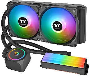 Жидкостное охлаждение для процессора Thermaltake Floe RC240 CL-W271-PL12SW-A
