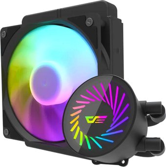 Жидкостное охлаждение для процессора dark Flash Radiant DCS 120 (черный)