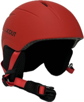 Горнолыжный шлем Ultrascout Youth Majorite Jr M06-RD S-ULSC (S, красный матовый)