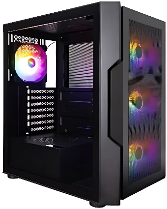 Корпус 1stPlayer Trilobite T7-P (черный)