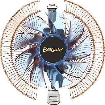Кулер для процессора ExeGate EE91-PWM.Cu.BLUE EX286154RUS