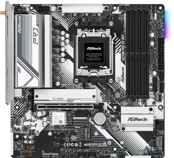 Материнская плата ASRock A620M Pro RS WiFi
