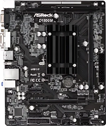 Материнская плата ASRock D1800M