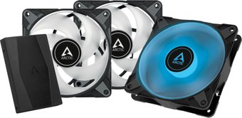 Набор вентиляторов Arctic P12 PWM PST RGB 0dB Triple Pack (3 шт) ACFAN00229A