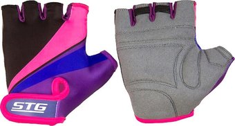 Перчатки STG Х87909 XS (фиолетовый/черный/розовый)