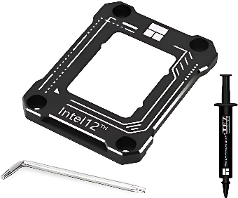 Прижимная рамка для процессора Thermalright LGA1700-BCF Black + термопаста TF7 2 г