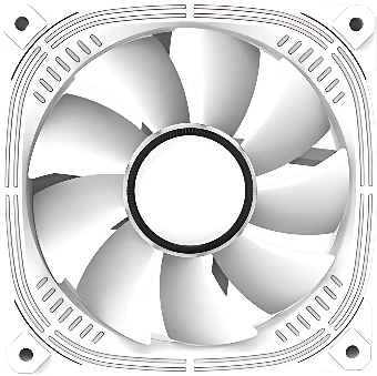 Вентилятор для корпуса ALSEYE Luna-120 (белый)