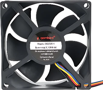 Вентилятор для корпуса Gembird D8025SM-4