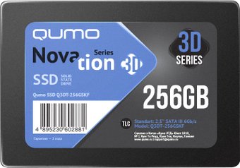 SSD QUMO Novation 3D TLC 256GB Q3DT-256GSKF