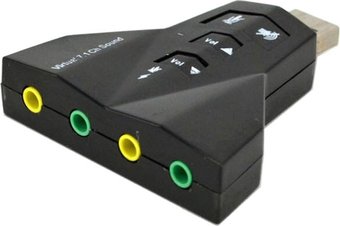 USB аудиоадаптер USBTOP USB2.0 3D 2.1/7.1 Dual