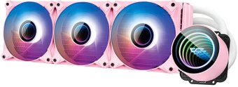 Жидкостное охлаждение для процессора dark Flash Twister DX-360 V2.6 ARGB (розовый)