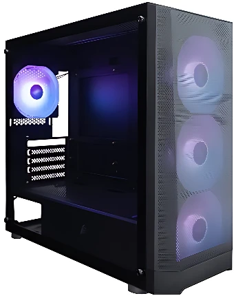 Корпус 1stPlayer FD5-M ARGB (черный)