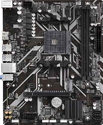 Материнская плата Gigabyte B450M K (rev. 1.0)