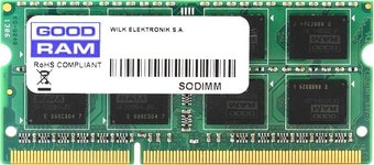 Оперативная память GOODRAM 2GB DDR3 SO-DIMM PC3-12800