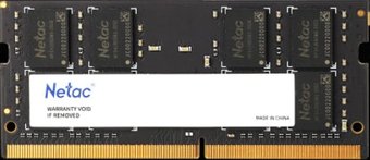 Оперативная память Netac Basic 8ГБ DDR4 SODIMM 3200 МГц NTBSD4N32SP-08