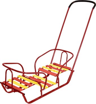 Санки Nika Санки-двойняшки (сиреневый)