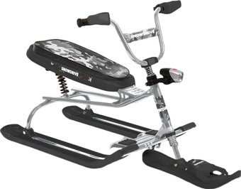 Снегокат Nika Snowdrive СНД3/М2 (military/хром)