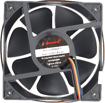 Вентилятор для корпуса Gembird D12038SM-4