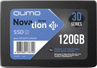 SSD QUMO Novation 3D 120GB Q3DT-120GAEN