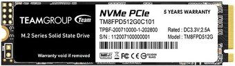SSD Team MP33 PRO 512GB TM8FPD512G0C101