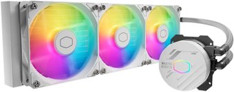 Жидкостное охлаждение для процессора Cooler Master MasterLiquid 360L Core ARGB White Edition MLW-D36M-A18PZ-RW