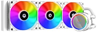 Жидкостное охлаждение для процессора ID-Cooling ZoomFlow 360X Snow