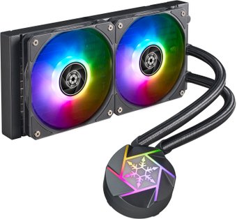 Жидкостное охлаждение для процессора SilverStone Vida 240 Slim SST-VD240-SLIM