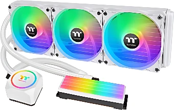 Жидкостное охлаждение для процессора Thermaltake Floe RC360 Snow Edition CL-W331-PL12WT-A