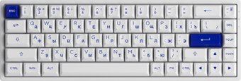 Клавиатура Akko 3068B Plus White & Blue
