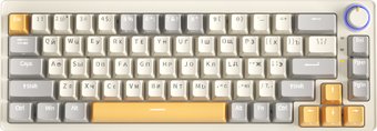 Клавиатура Cyberlynx ZA68 Beige Gray Yellow