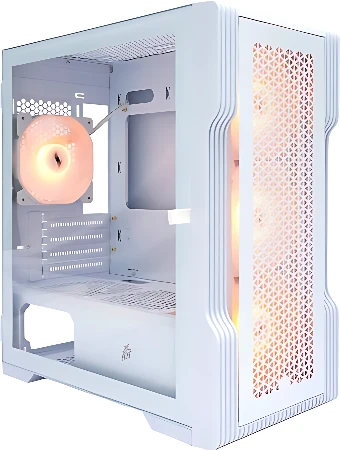 Корпус 1stPlayer Trilobite T3 ARGB T3-WH-4F2-W(AP)