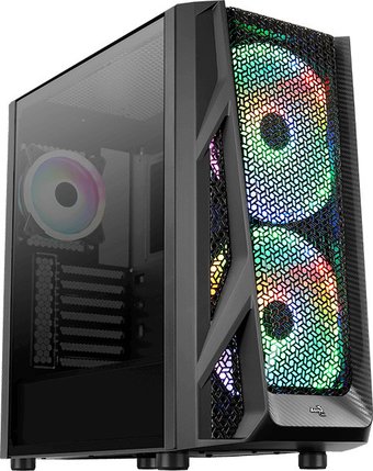 Корпус AeroCool AirHawk Duo-G-BK-v1