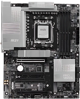 Материнская плата MSI Pro X870-P WiFi