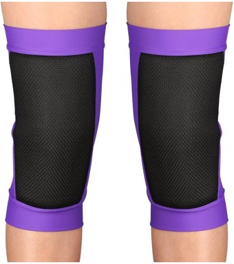 Наколенники Indigo Sandra SM-378 (L, синий электрик/черный)