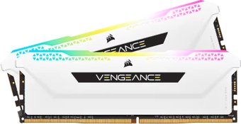 Оперативная память Corsair Vengeance RGB PRO SL 2x16ГБ DDR4 3600 МГц CMH32GX4M2D3600C18W