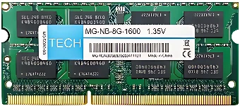 Оперативная память Tech 8ГБ DDR3 SODIMM 1600МГц