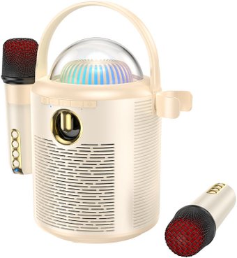 Беспроводная колонка Hoco BS59 (бежевый)