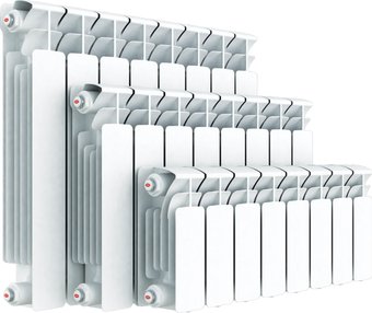 Биметаллический радиатор Rifar Base 350 (4 секции)