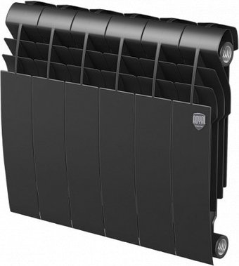 Биметаллический радиатор Royal Thermo Biliner 350 (Noir Sable, 2 секции)