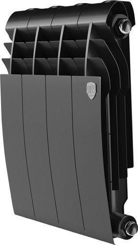 Биметаллический радиатор Royal Thermo Biliner B 350 Черный - 4 секций