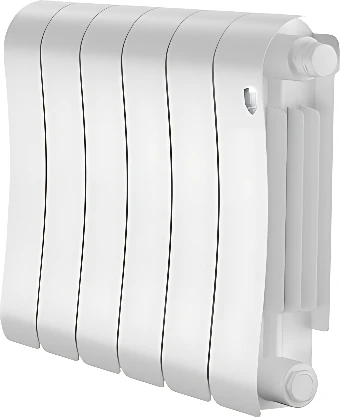 Биметаллический радиатор Royal Thermo Infinity 300 Bianco Traffico VR80 - 6 секций