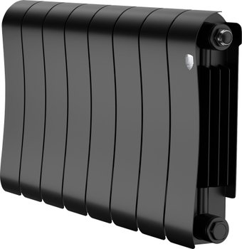 Биметаллический радиатор Royal Thermo Infinity 300 Noir Sable - 8 секций