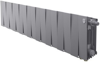 Биметаллический радиатор Royal Thermo PianoForte 200 VDR Silver Satin (18 секций)