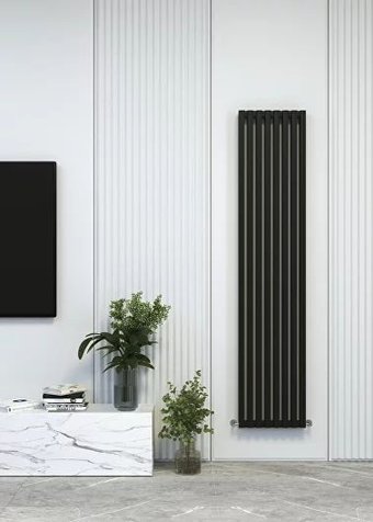 Дизайн-радиатор Fusion Horizon 1800-07 (черный анодированный C35)