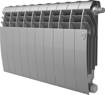 Дизайн-радиатор Royal Thermo Biliner 350 Silver Satin VR80 - 10 секций