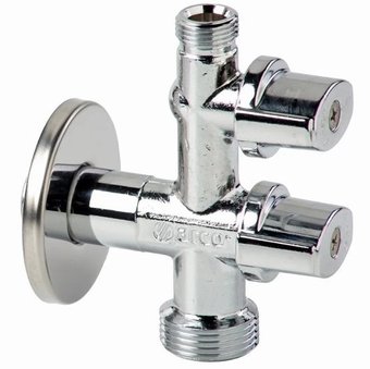 Фитинг Arco Шаровой кран Combi Ду 1/2х3/8х3/4 COMB5MAC