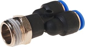 Фитинг RockForce Фитинг Y-образный для пласт. труб 10 мм 1/2" RF-SPX10-04