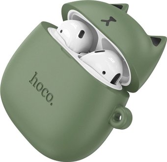 Наушники Hoco EW45 Cute Cat (зеленый)