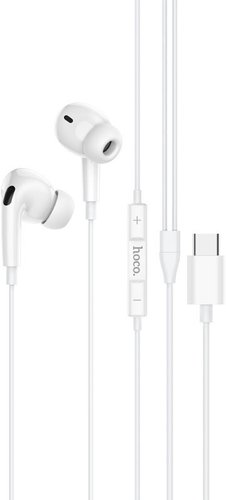 Наушники Hoco M101 Pro USB Type-C (белый)